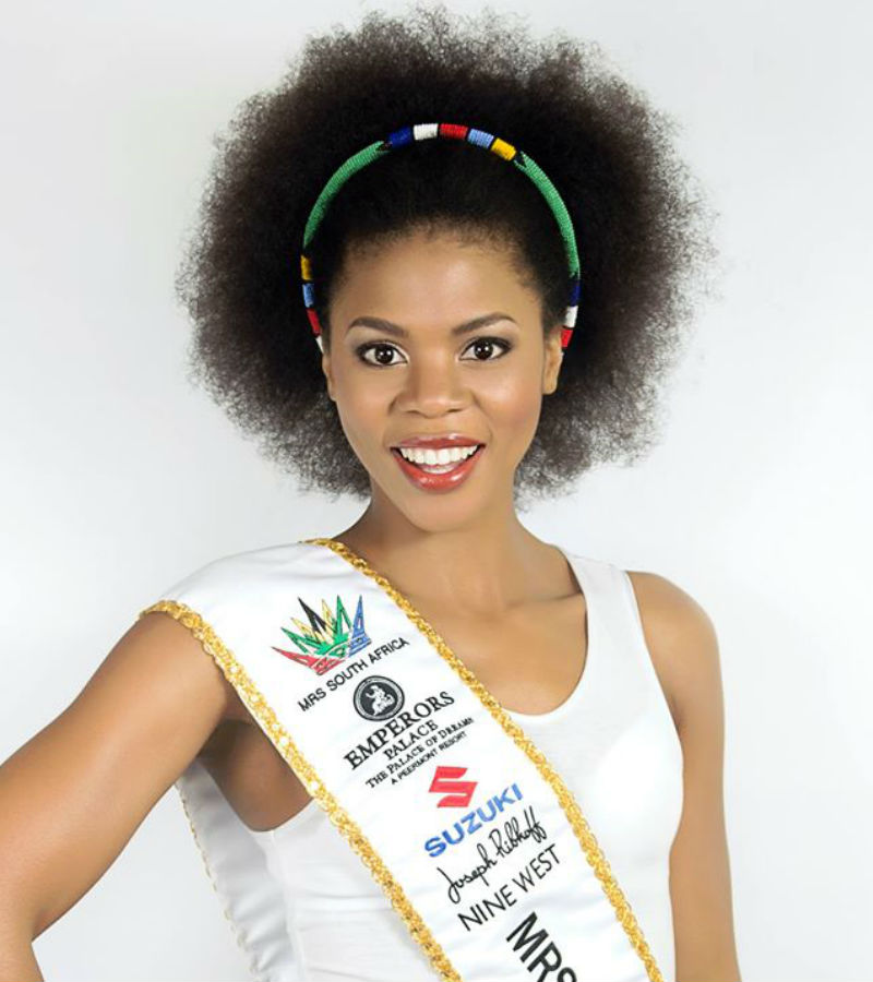 Olwethu Leshabane, Mrs South Africa 1st Princess