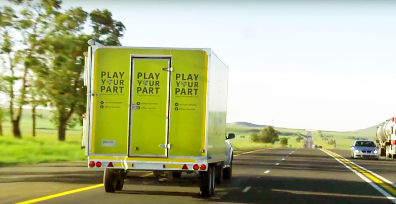 Play Your Part Roadshow Cube