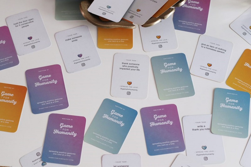 Game For Humanity, Mark Buhrer, card game, community, positive contribution, social entrepreneurship 