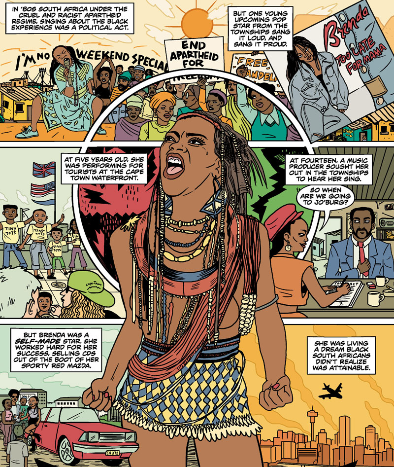 Brenda Fassie comic