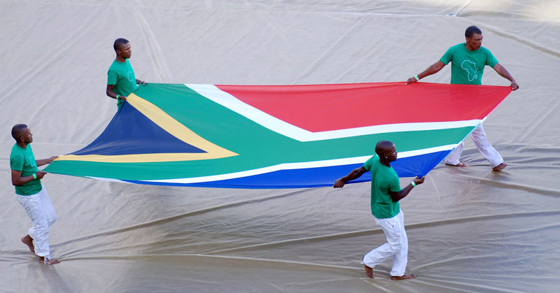 South African flag